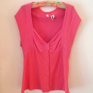 SOFT PINK FITTED TOP