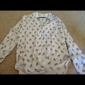 London style silky shirt