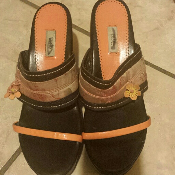 Prada wedges platforms