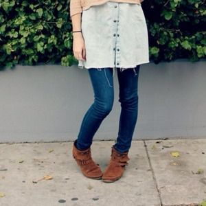 minnetonka fringe bootie