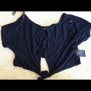 Open back studio top