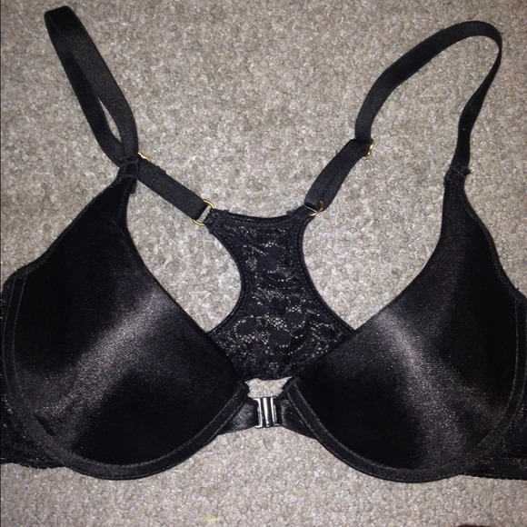 RaceBack Black Bra 34C