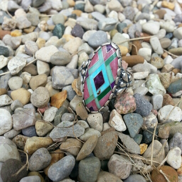 Carolyn Pollack Relios sterling gemstone ring.