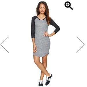 NWT! Grey baseball tee dress. Sz S. By TNA.