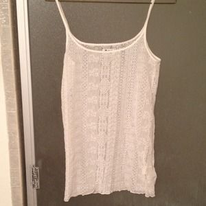 Free People lace tank top