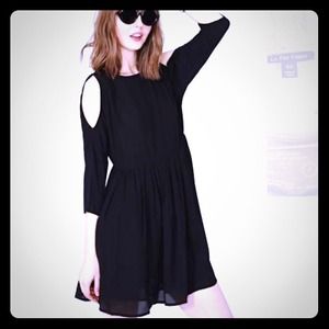 Nasty gal cold shoulder lbd