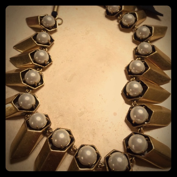 @jleeetm **reserved*** JCrew NWOT Brass pearl