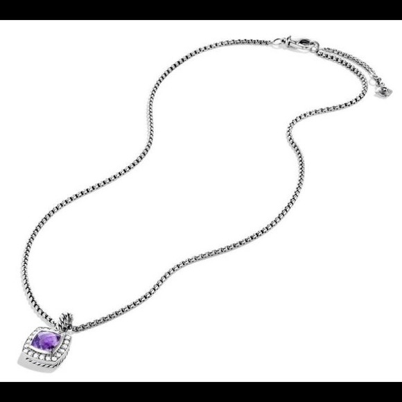 🎉9/7 HP🎊 D YURMAN Pendant Amethyst & Diamonds??