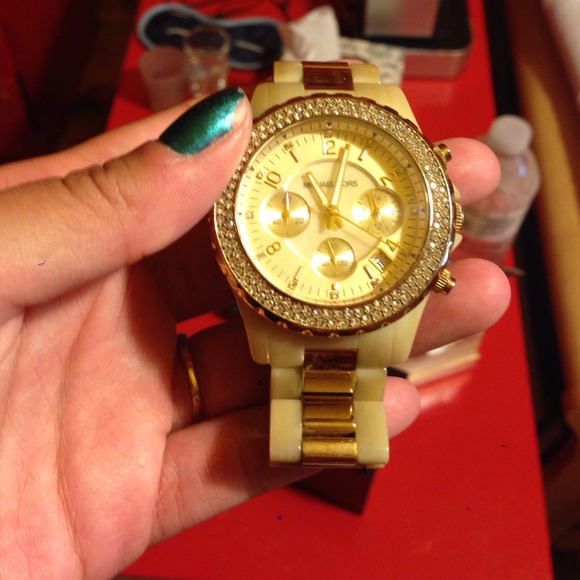 Gold Tone Micheal Kors Watch