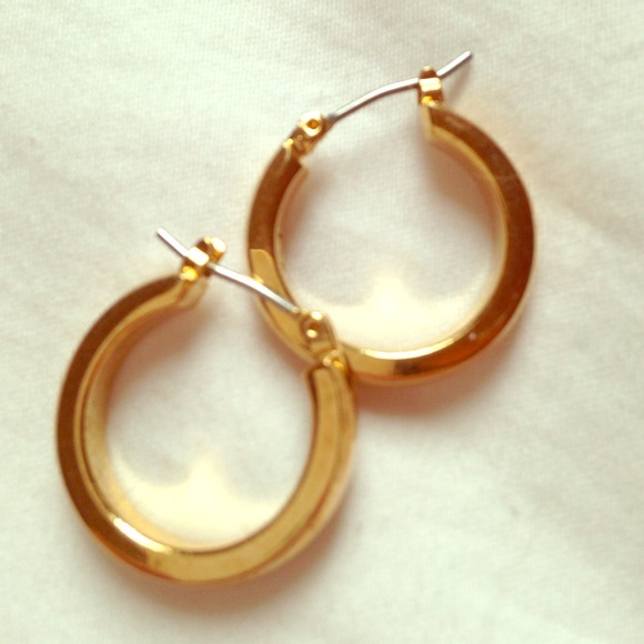 Lia Sophia Gold Hoops