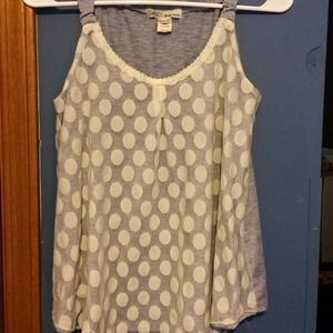 Polka Dot Sheer Tank