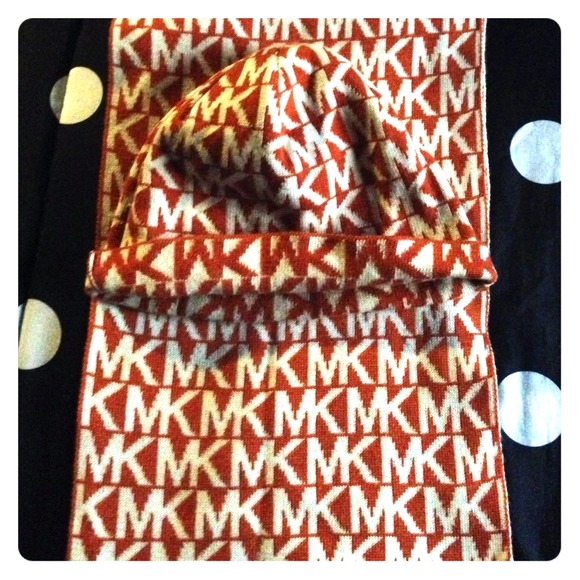 Authentic Michael Kors hat and scarf