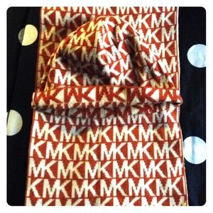 Authentic Michael Kors hat and scarf