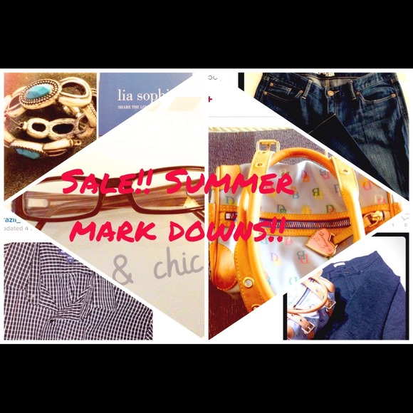 Sale over! Mark downs! Till next time