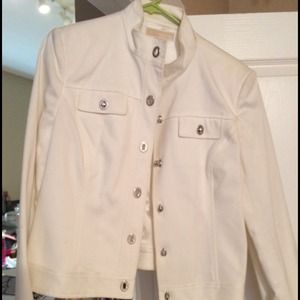 Michael Kors white jacket