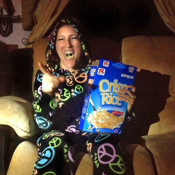 "Movie Night" Authentic Hoodie-Footie - Picture 4 of 4