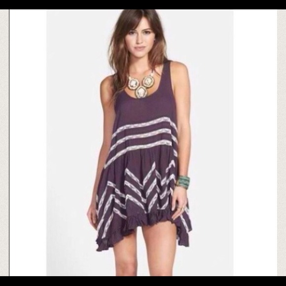 Trapeze slip purple