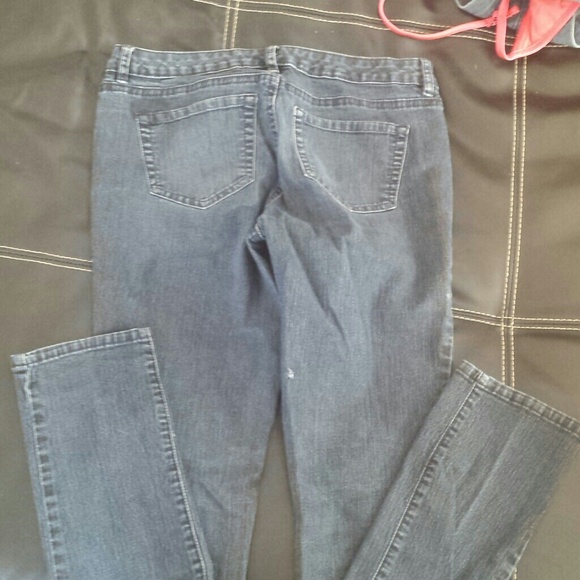 Denim skinny jeans