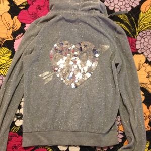 Sparkle VS zip up hoodie