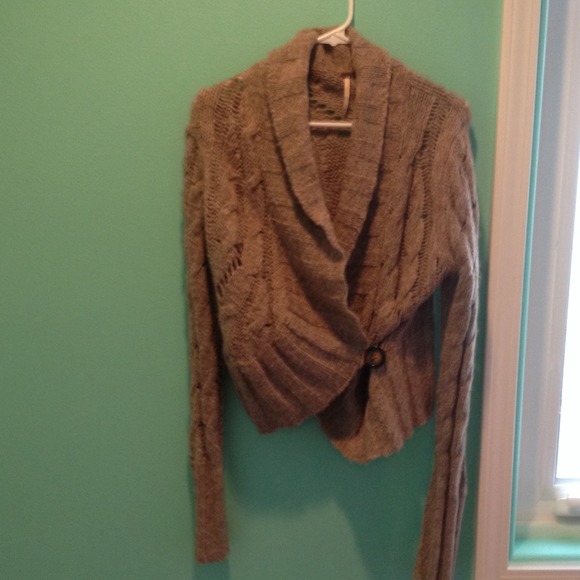 ❌SOLD❌Free People Brown Sweater