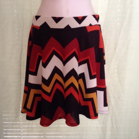 Zig Zag Skater Skirt