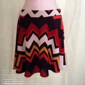 Zig Zag Skater Skirt