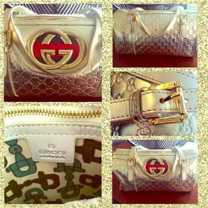 Gucci "Britt" Boston Bag