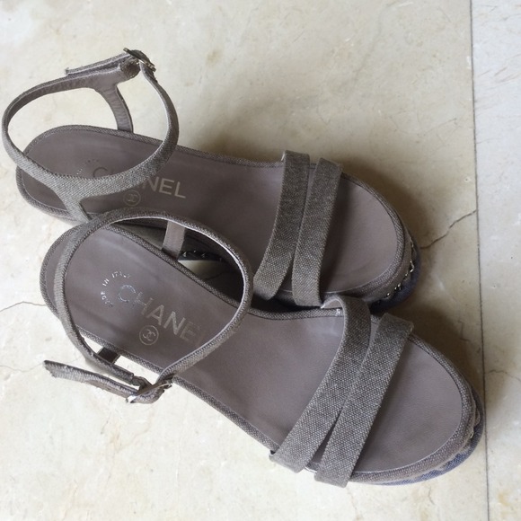 Authentic Chanel  sandal