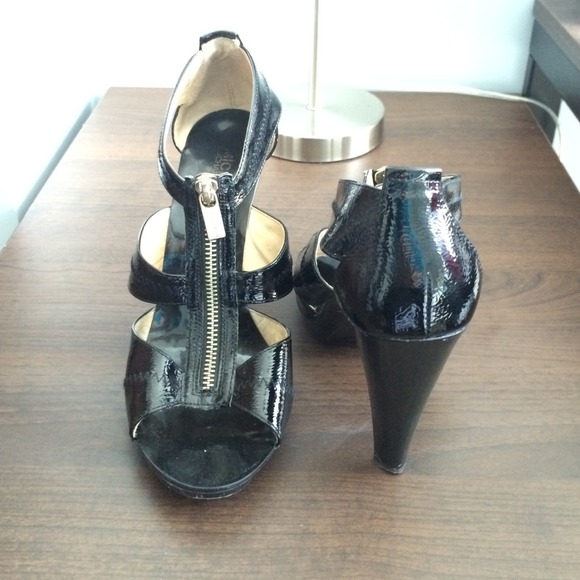 Michael Kors patent leather heels