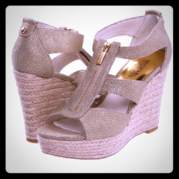 Michael Kors Shoes - ✨HOST PICK✨ Michael Kors wedges NIB