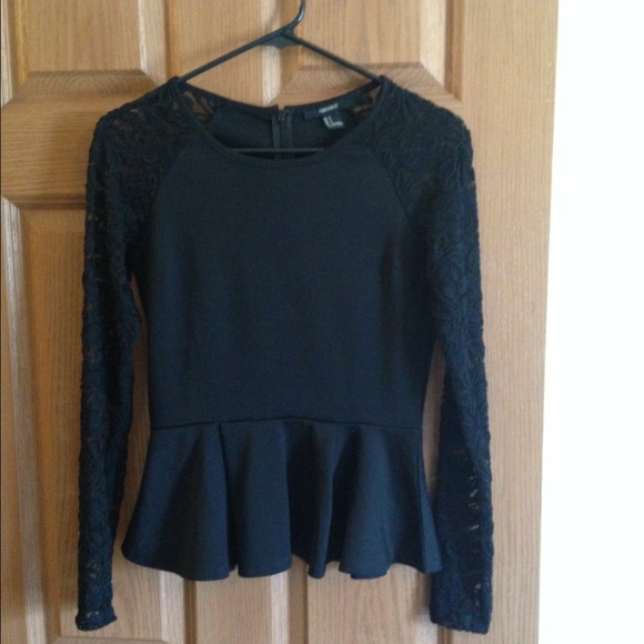 Forever 21 Peplum Top
