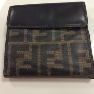 Authentic vintage signature FENDI wallet