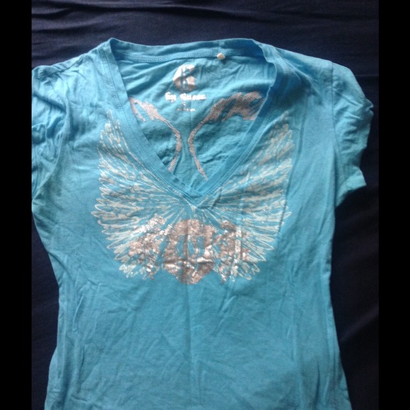 Light blue t shirt from Guess