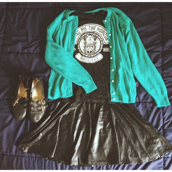 💕Teal Grandma Cardigan💕