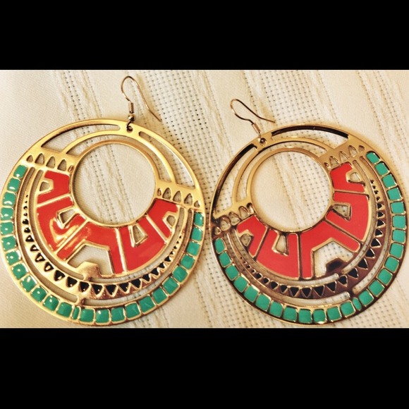 Aztec Earrings
