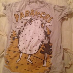 Paramore band tee
