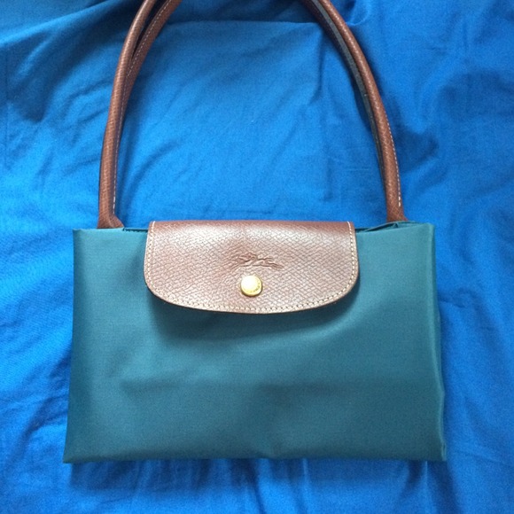 Longchamp Le Pilage Large Tote in Mint