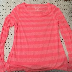 Pink stripe top