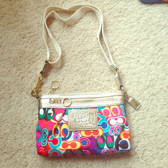 Poppy coach clutch, bag