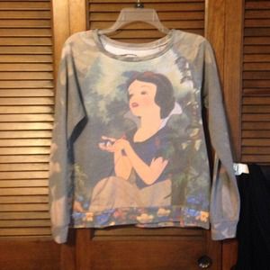 Snow White Lightweight Sweatshirt