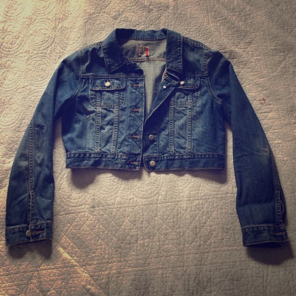 Cropped Denim Jacket