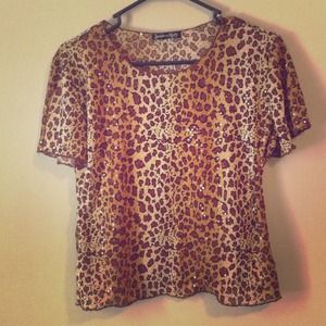 Leopard print shirt