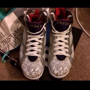 Olympic Jordan 7s Customs