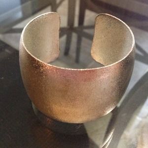 Silver cuff bracelet
