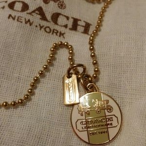 Authentic coach neckalce