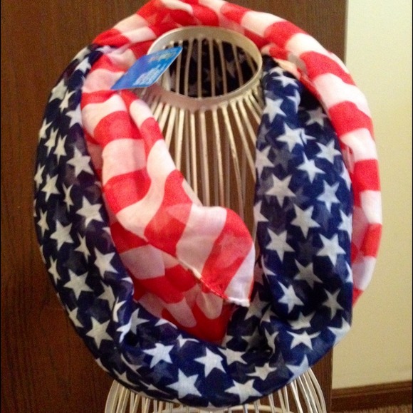 USA infinity scarf