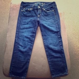 Women's jean capris