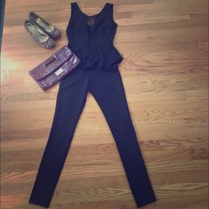 Lulu's Black Jumpsuit