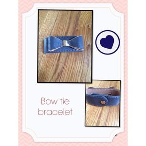 Bow tie bracelet