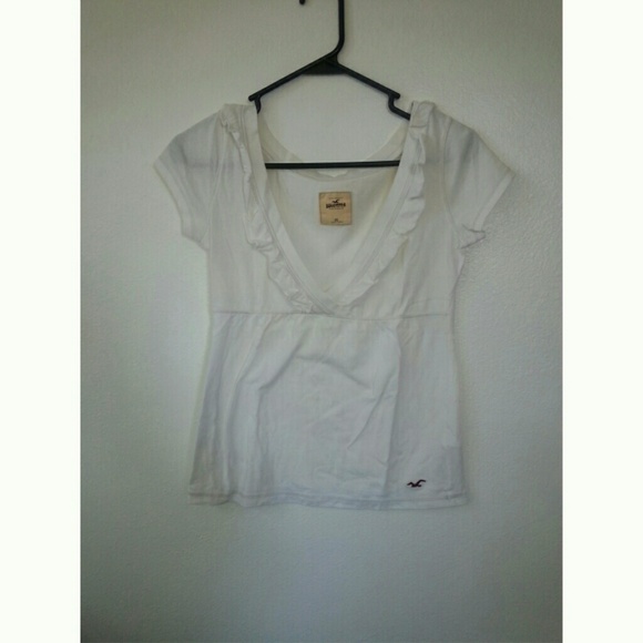 Hollister white top New without Tags.